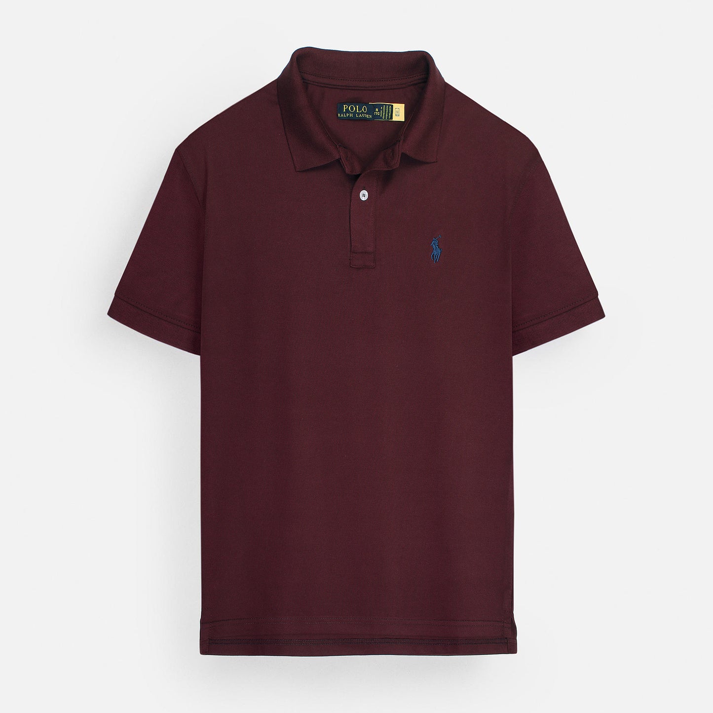 RL Men's Classic Piqué Polo Shirt – Burgundy