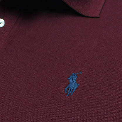 RL Men's Classic Piqué Polo Shirt – Burgundy