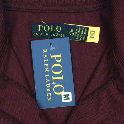 RL Men's Classic Piqué Polo Shirt – Burgundy