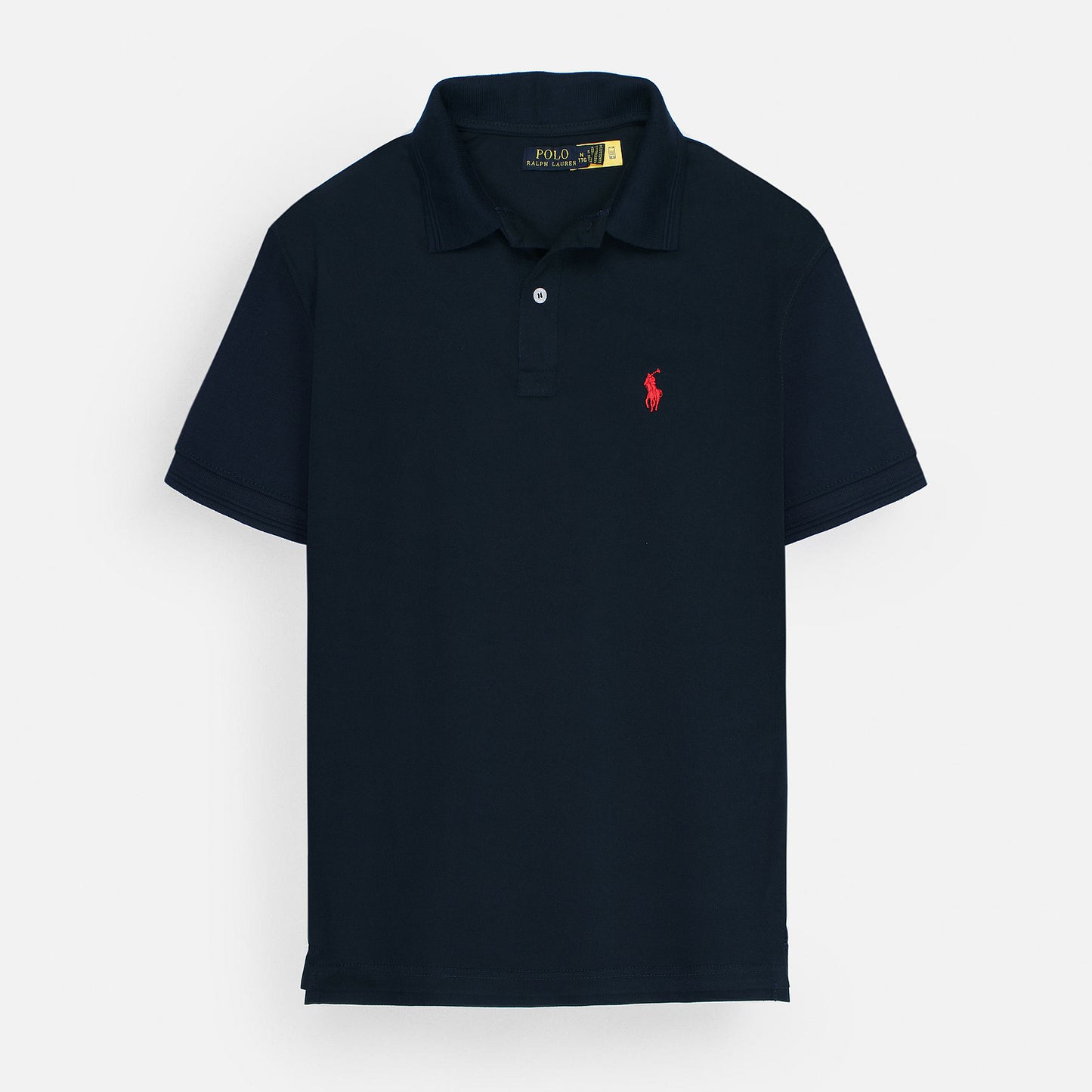 RL Men's Premium Piqué Polo Shirt – Navy