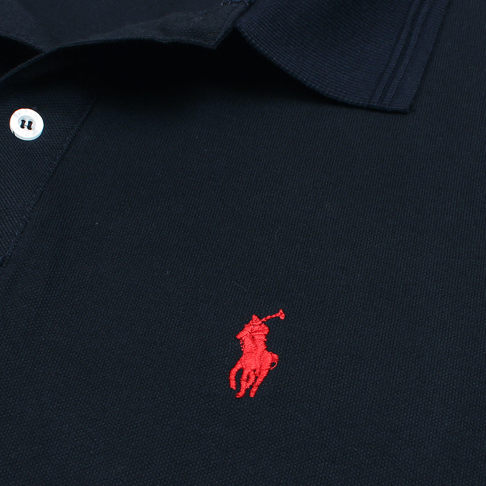 RL Men's Premium Piqué Polo Shirt – Navy
